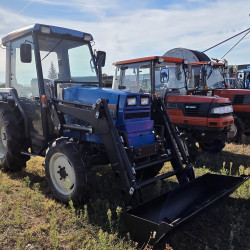 Iseki GEAS 37S с фреза и челен товарач
