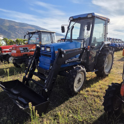 Iseki GEAS 37S с фреза и челен товарач