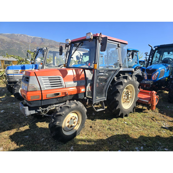 Трактор с кабина и фреза Kubota GL320 