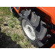 Kubota Bulltra B1-15 с фреза и челен товарач