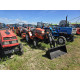 Kubota Bulltra B1-15 с фреза и челен товарач