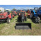 Kubota Bulltra B1-15 с фреза и челен товарач